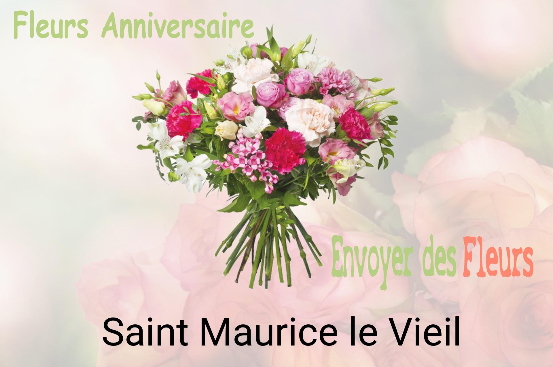 Bouquet de fleurs d’anniversaire livré à Saint-Maurice-le-Vieil