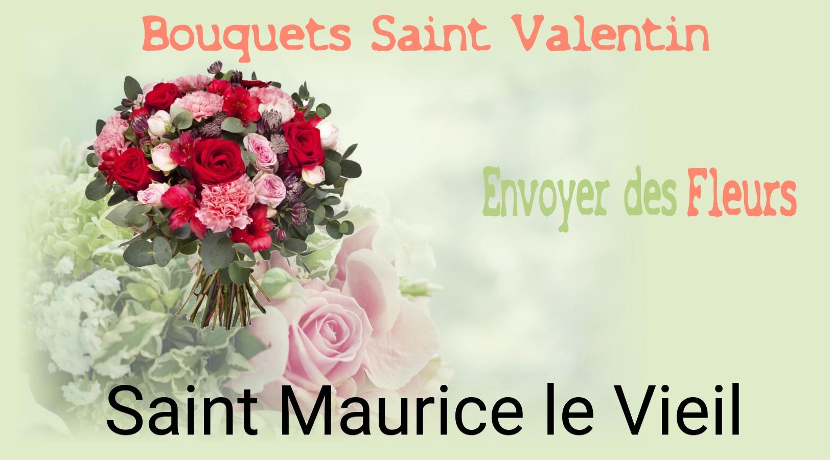 Roses de Saint-Valentin livrées à Saint-Maurice-le-Vieil